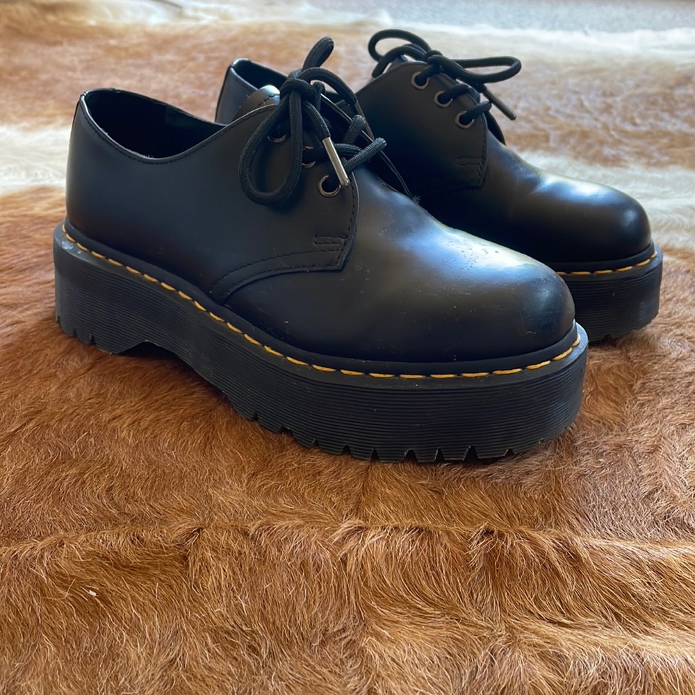 Only worn a handful of times Dr. Martens Platform Oxford shoes